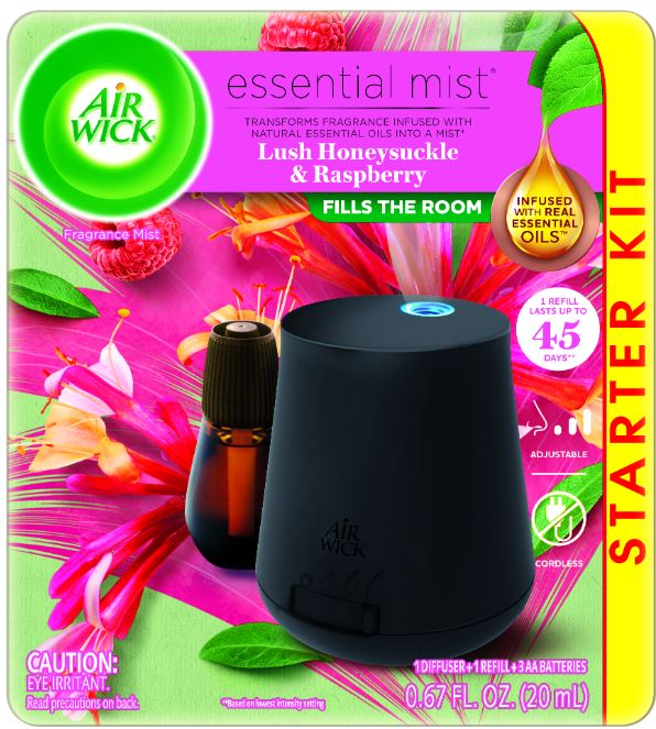 AIR WICK® Essential Mist - Lush Honeysuckle & Raspberry - Kit